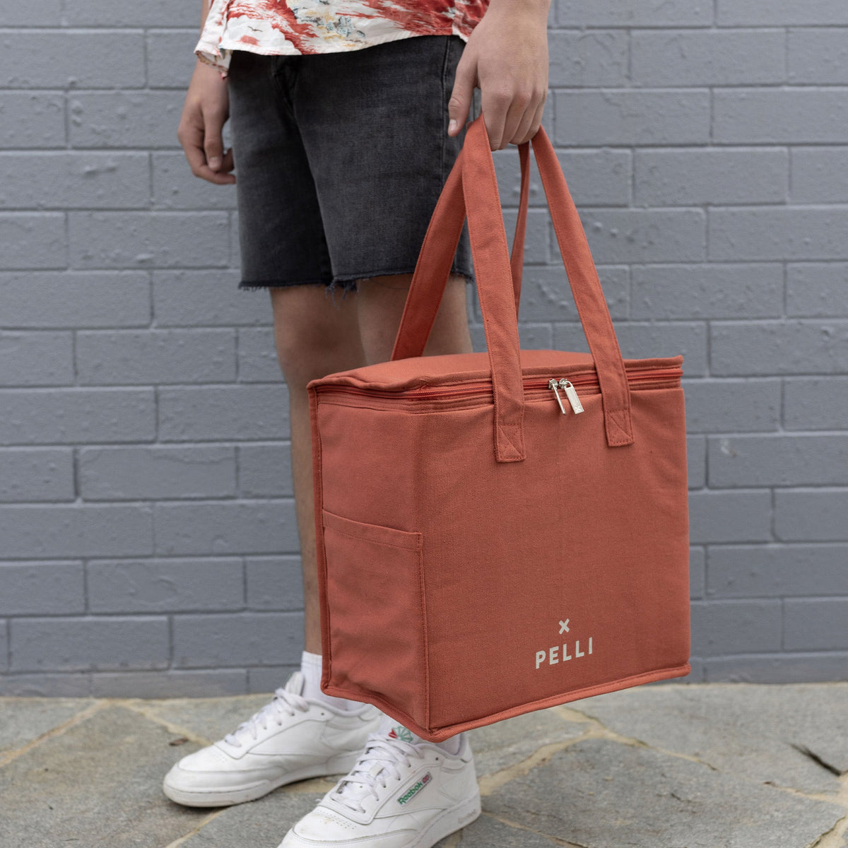 Medium Canvas Cooler Bag Pelli Bags