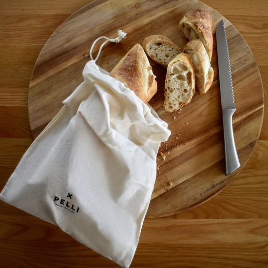 Bread Bag in Calico Natural