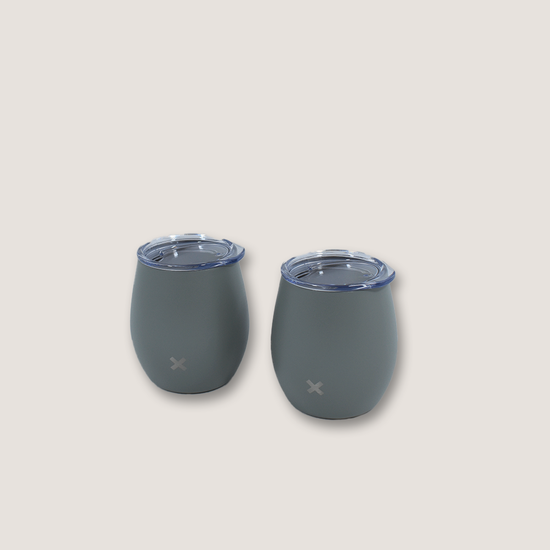 Sip and Dip Insulated Wine Tumblers - Two Person