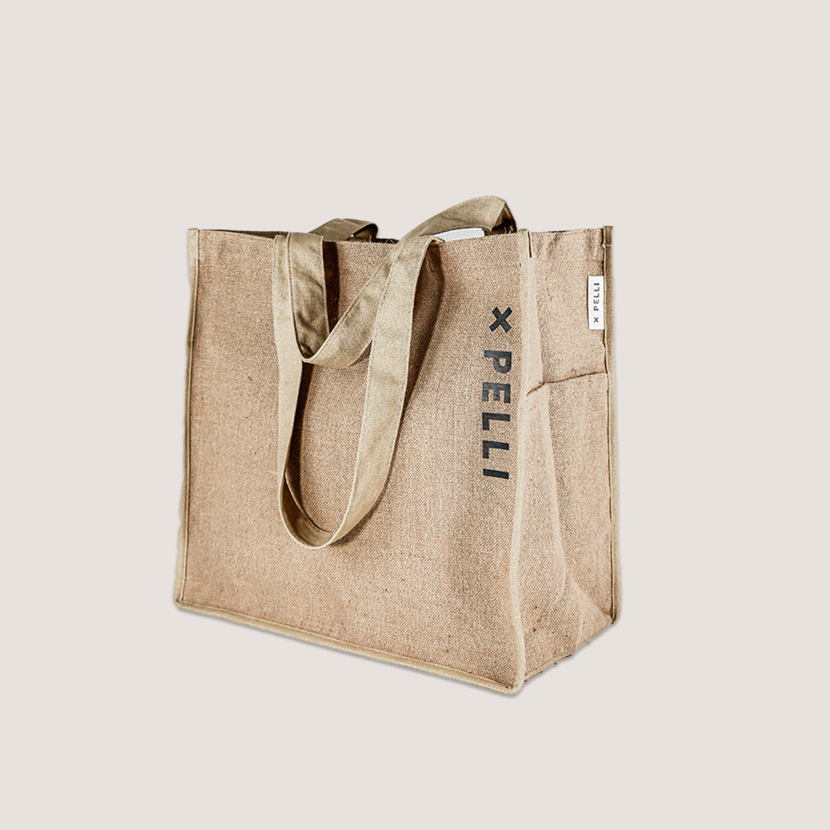 Load image into Gallery viewer, Think Big Large Jute Shopping Bag - Natural
