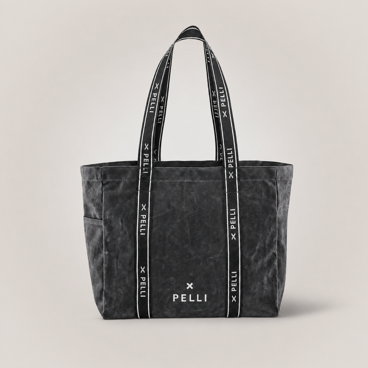 Drifted | Relaxed Tote Bag | Waxed Canvas | Charcoal