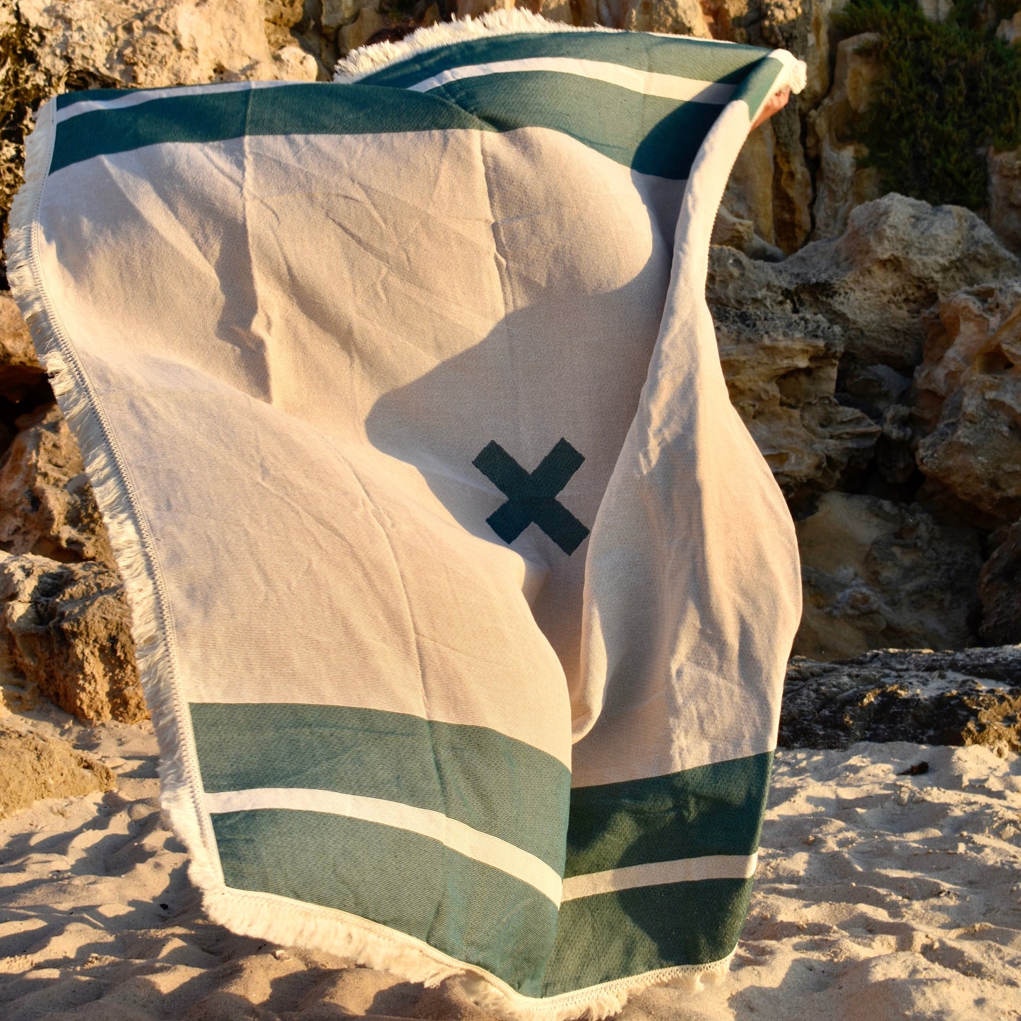 X Marks the Spot Picnic Blankets