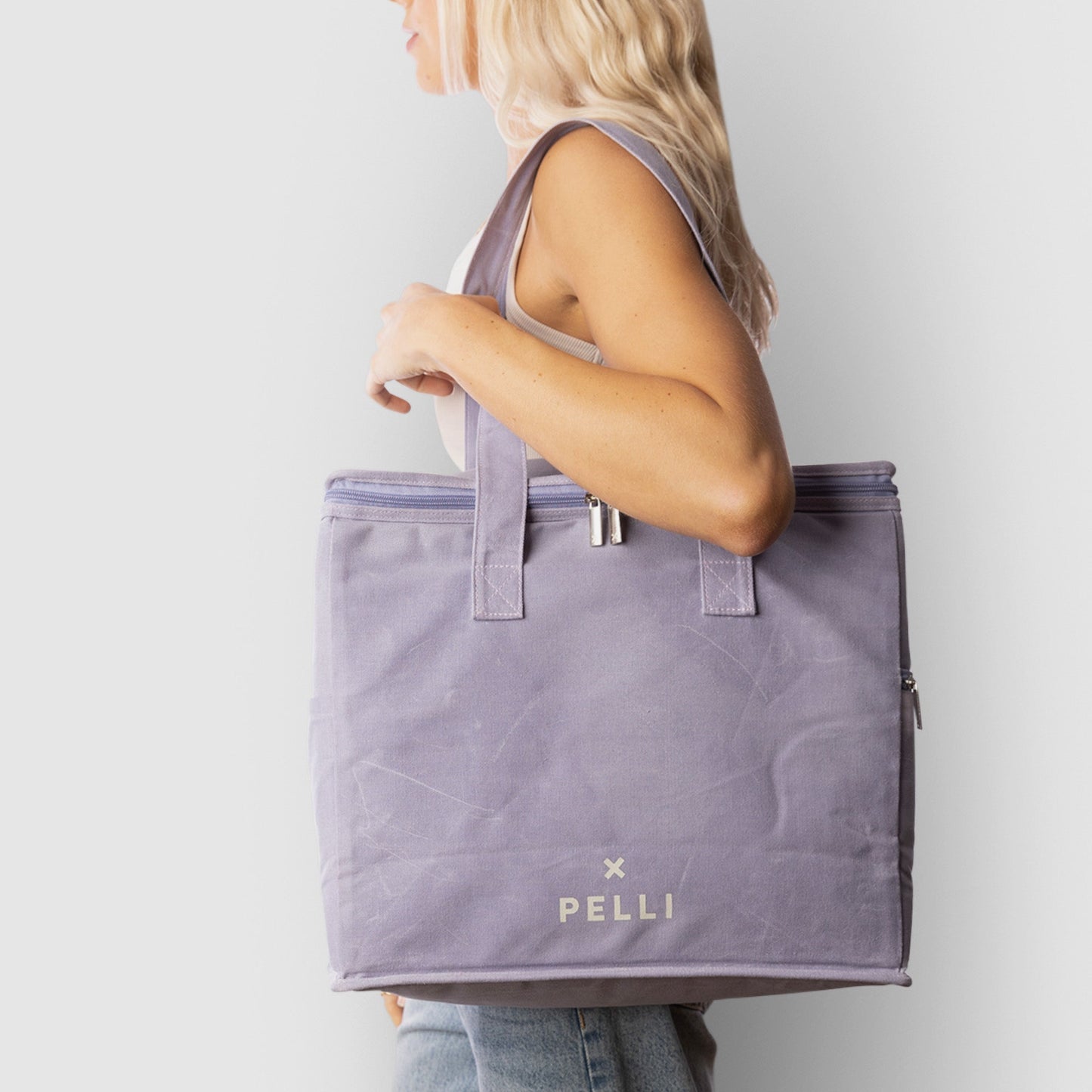 Load image into Gallery viewer, lilac cooler bag for girls 
