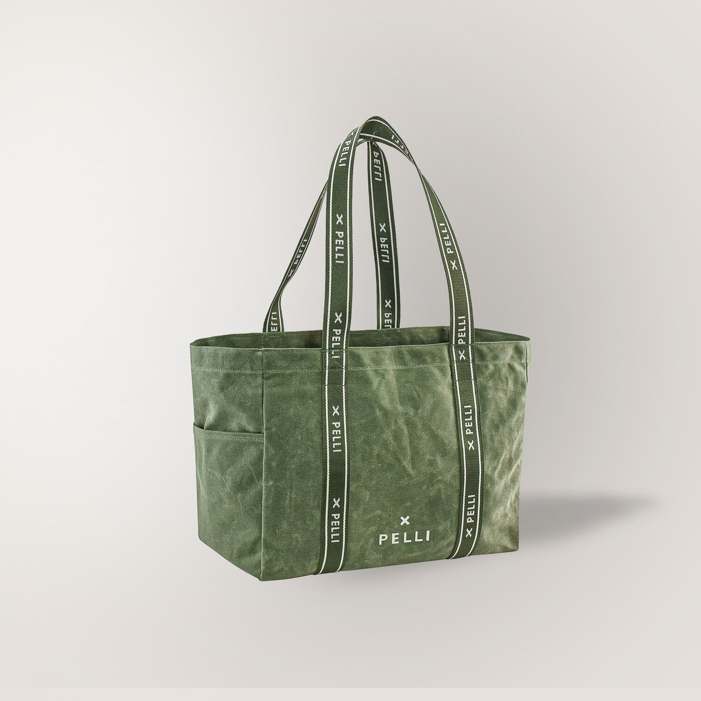 Drifted - Relaxed Tote Bag in Eucalyptus Green