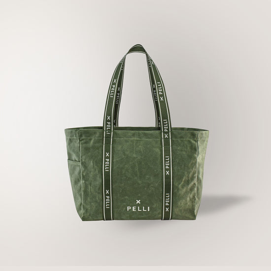 Drifted - Relaxed Tote Bag in Eucalyptus Green