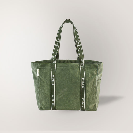 Drifted - Relaxed Tote Bag in Eucalyptus Green