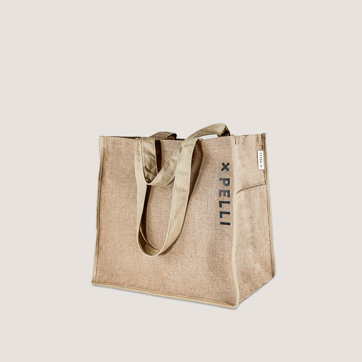 Hessian Shopping Bag Australia I Natural Jute I Pelli bags – Pelli