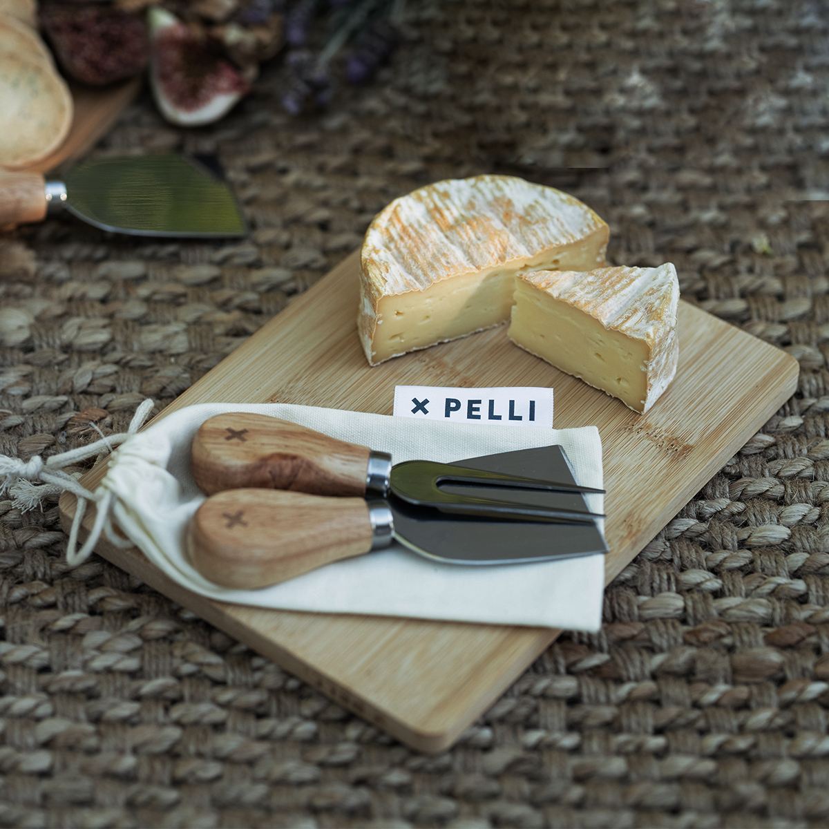 Cheese board best sale knife set